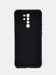 Черный чехол для Xiaomi Redmi 9 (Сяоми Редми 9), прозрачный и черный