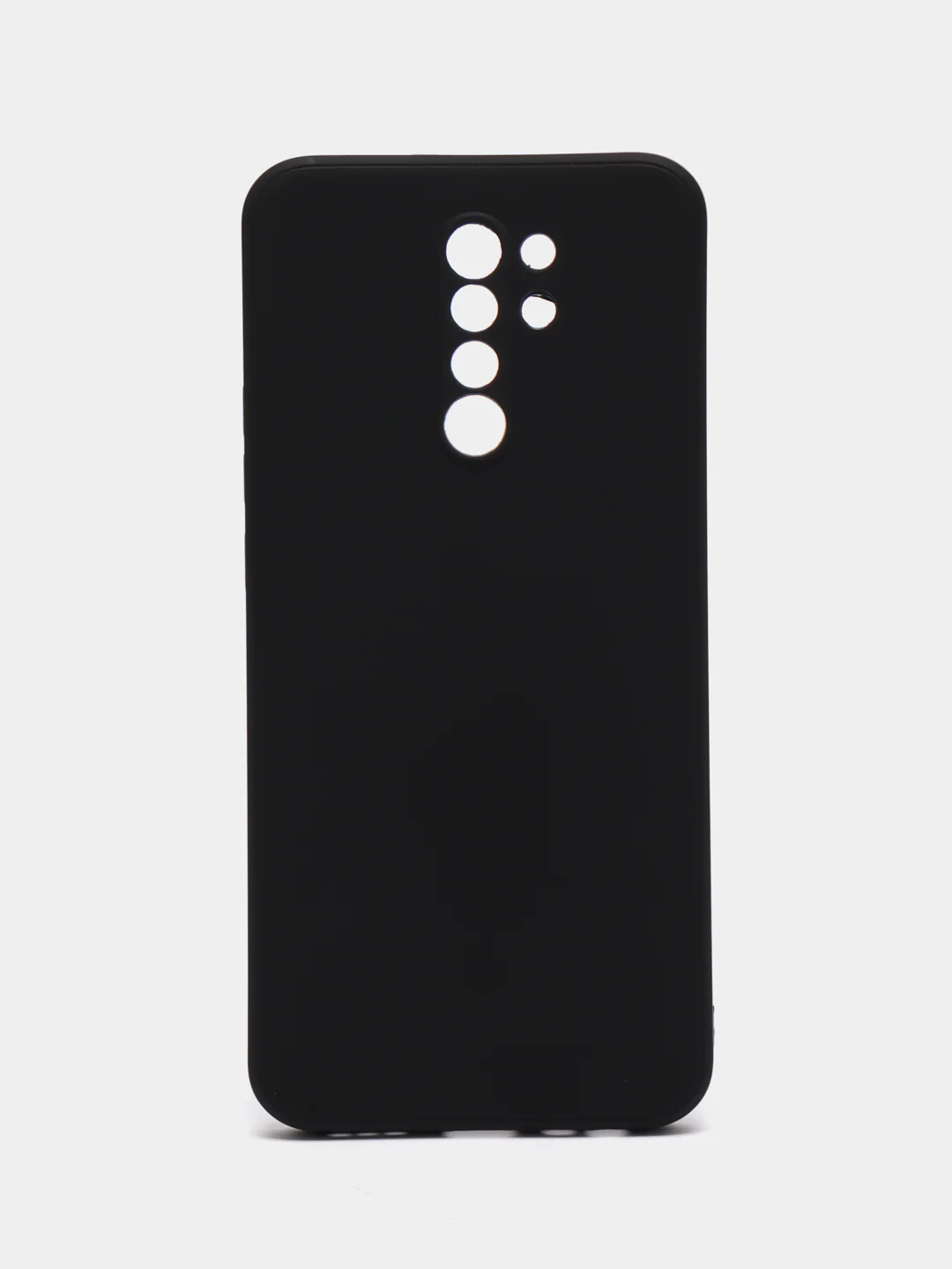 Черный чехол для Xiaomi Redmi 9 (Сяоми Редми 9), прозрачный и черный