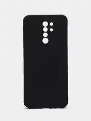 Черный чехол для Xiaomi Redmi 9 (Сяоми Редми 9), прозрачный и черный