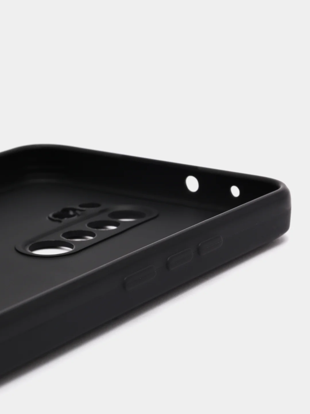 Черный чехол для Xiaomi Redmi 9 (Сяоми Редми 9), прозрачный и черный