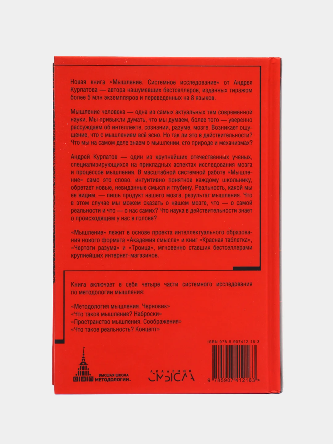 Книга Мышление. Системное исследование. Академия смысла