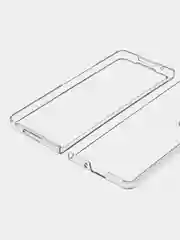 Прозрачный складной пластиковый чехол ROSCO для Samsung Galaxy Z Fold 4, прозрачный