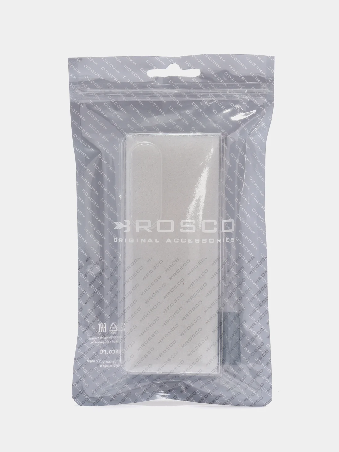 Прозрачный складной пластиковый чехол ROSCO для Samsung Galaxy Z Fold 4, прозрачный