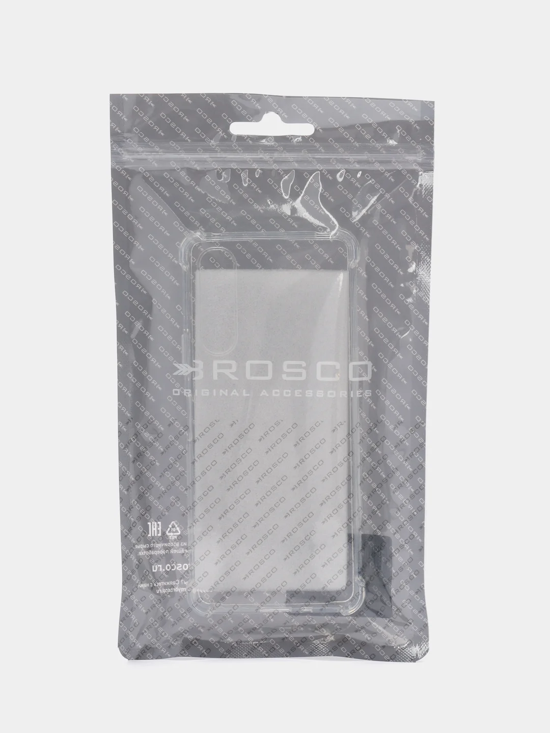 Прозрачный противоударный чехол ROSCO для Sony Xperia 10 V силиконовый, с усиленными углами