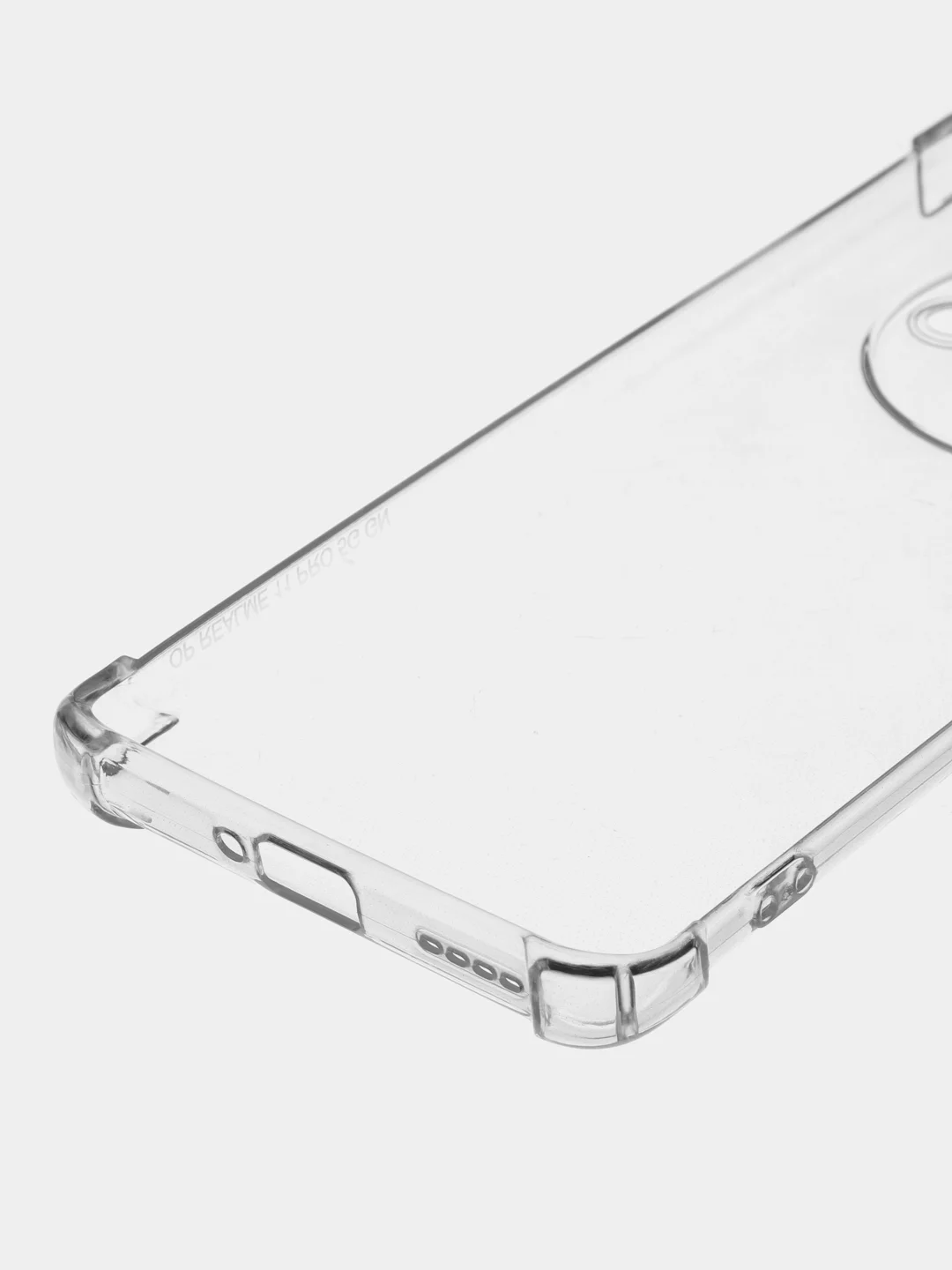Противоударный чехол Broscorp для Realme 11 Pro, 11 Pro+, силиконовый, с усиленными углами