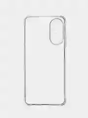 Прозрачный противоударный чехол Broscorp для Realme C55, силиконовый, с усиленными углами