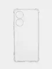 Прозрачный противоударный чехол для Tecno Camon 20 Pro, силиконовый, BROSCORP, с усиленными углами
