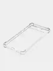 Прозрачный противоударный чехол для Google Pixel 7A силиконовый BROSCORP с защитой углов и камер