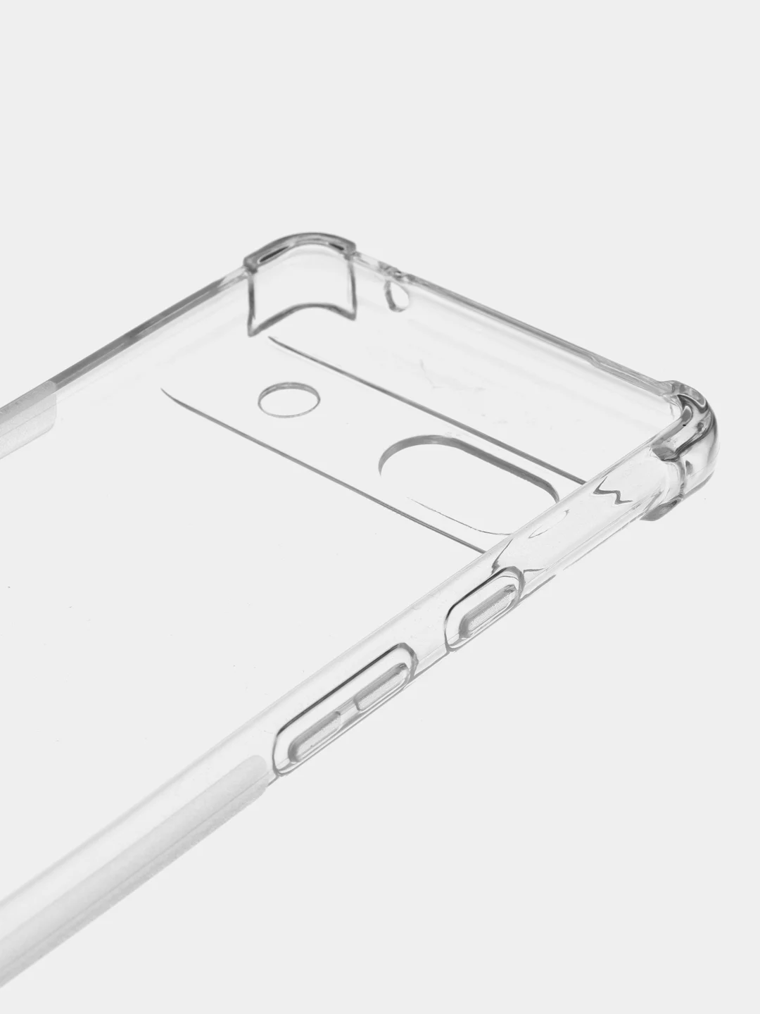 Прозрачный противоударный чехол для Google Pixel 7A силиконовый BROSCORP с защитой углов и камер