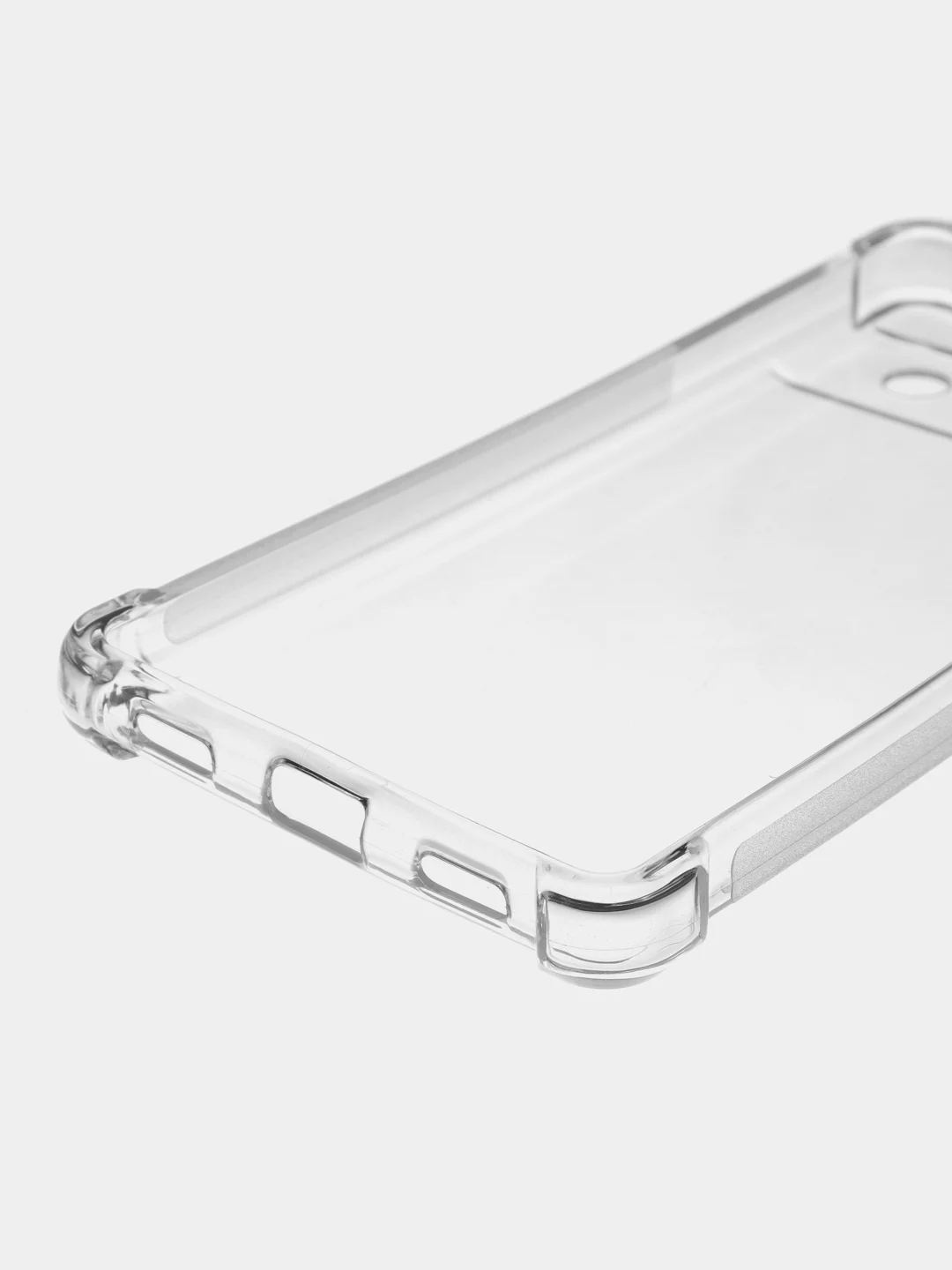 Прозрачный противоударный чехол для Google Pixel 7A силиконовый BROSCORP с защитой углов и камер