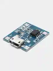 Контроллер-модуль заряда литиевых аккумуляторов 18650 TP4056, Micro USB