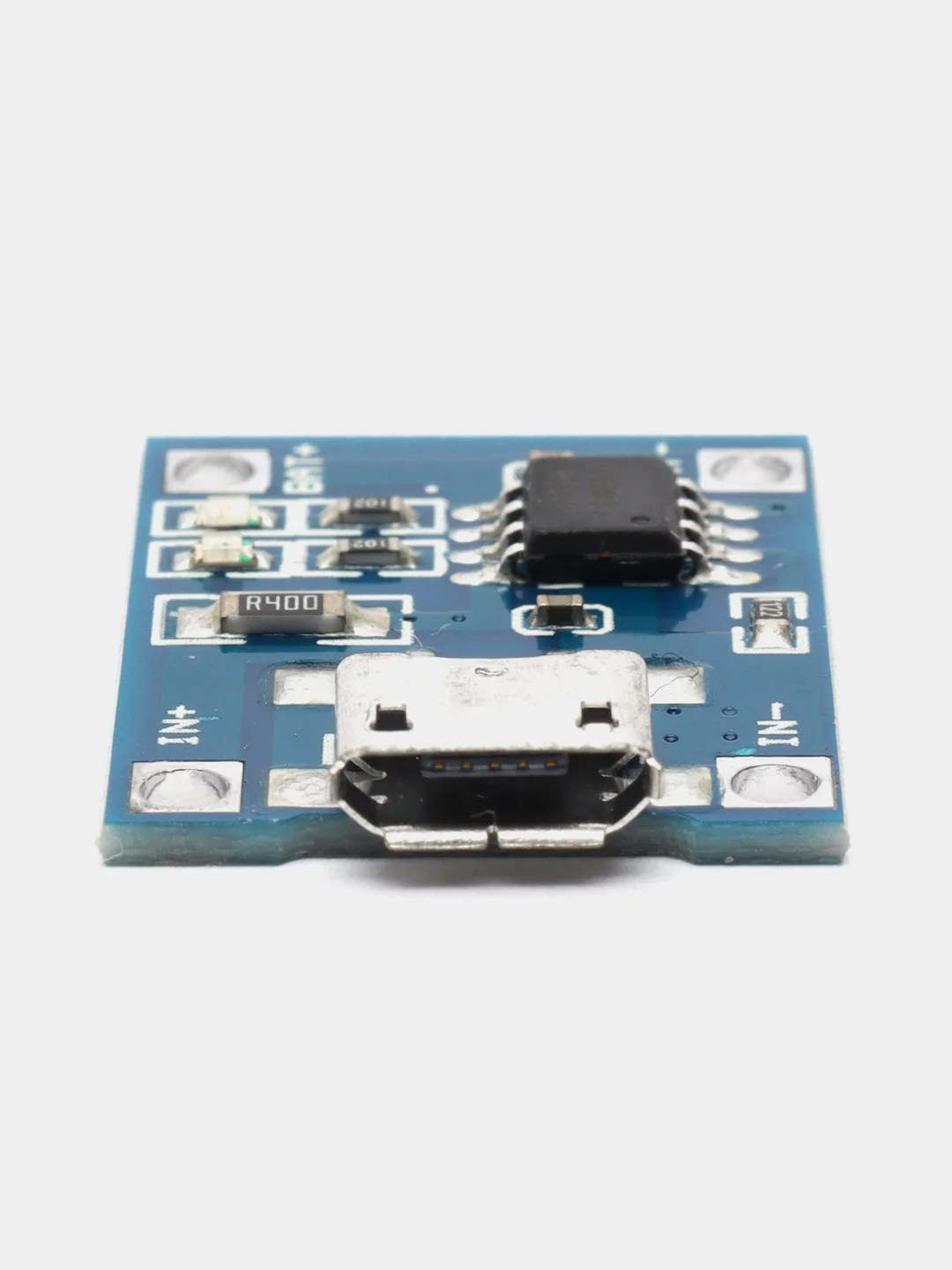 Контроллер-модуль заряда литиевых аккумуляторов 18650 TP4056, Micro USB