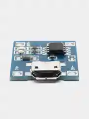 Контроллер-модуль заряда литиевых аккумуляторов 18650 TP4056, Micro USB