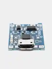 Контроллер-модуль заряда литиевых аккумуляторов 18650 TP4056 (micro USB) с защитой