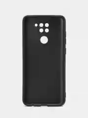 Серебряный чехол силиконовый для Xiaomi Redmi Note 9 (Сяоми Редми Ноут 9), с принтом, с рисунком