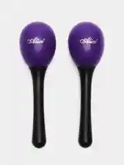Маракасы пластиковые Alice A042SE, фиолетовые
