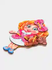 "Кукла". Шнуровка деревянная.