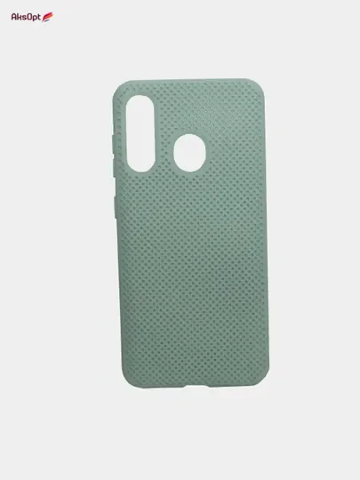 Бирюзовый чехол Накладка с перфорацией для Xiaomi Redmi 7/8/8A/MIA3/MI9T/MI10/MI10LITE/NOTE10LITE