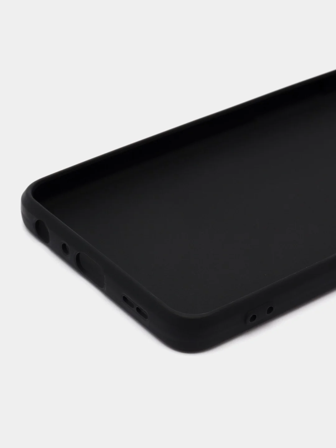 Черный чехол BROSCORP для OnePlus Nord CE 3 Lite матовый силиконовый тонкий, бортик вокруг камер