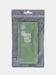 Зеленый чехол BROSCORP для OnePlus Nord CE 3 Lite матовый силиконовый тонкий, бортик вокруг камер