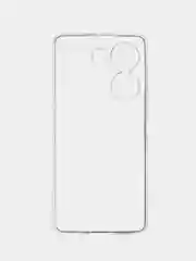 Прозрачный чехол для Tecno Camon 20 Pro, силиконовый, прозрачный, BROSCORP, защита камер