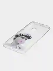 Алый силиконовый чехол для Honor 9X / 9X Premium / Huawei P Smart Z / Y9 Prime, с принтом, с рисунком (Хонор 9Х / у9 Прайм)