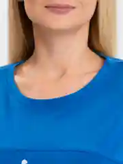 Лазурный платье, туника женская, летняя, трикотажная, на большие размеры