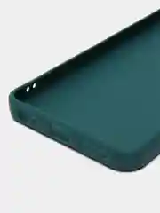 Зеленый чехол для Tecno Spark 10 / 10C (Техно Спарк 10 / 10С), силиконовый, прозрачный