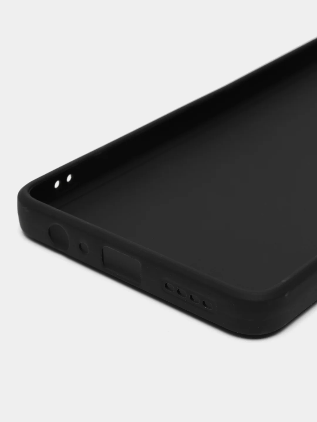 Черный чехол для Tecno Pova 5 (Техно Пова 5), прозрачный