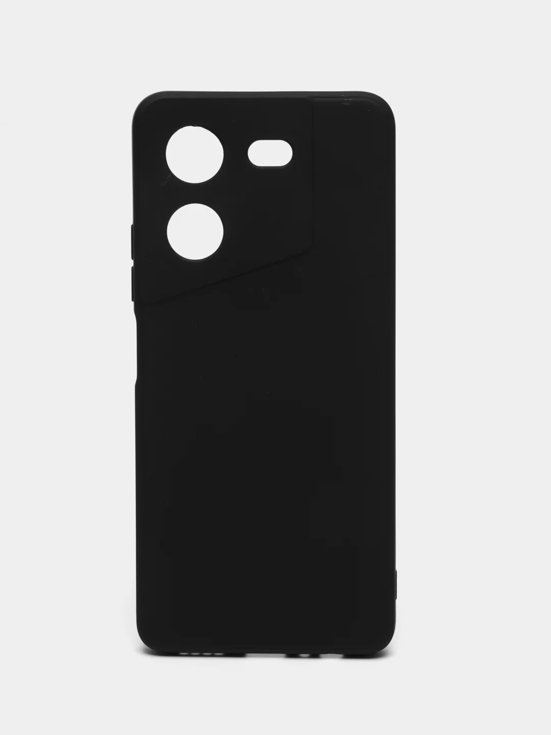 Черный чехол для Tecno Pova 5 (Техно Пова 5), прозрачный