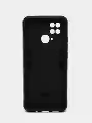 Хром чехол Xiaomi Redmi 10C / Poco C40, Редми 10C / Поко C40 с металлической подставкой кольцом