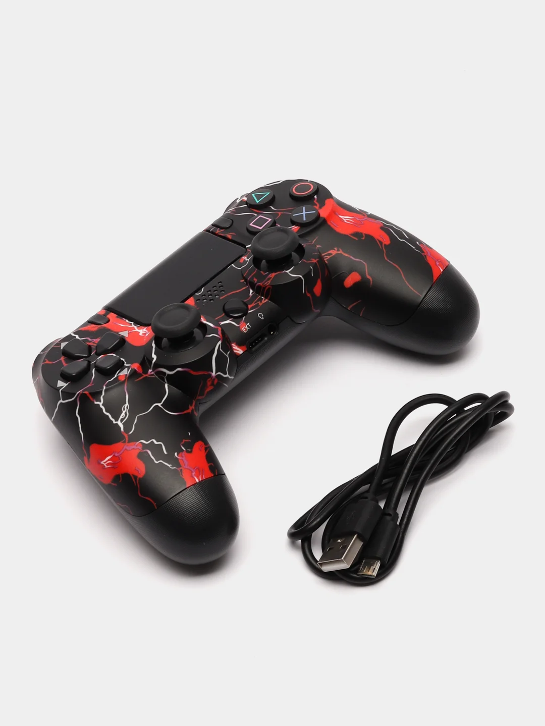 Желтый джойстик PS4 DualShock, геймпад беспроводной, Bluetooth, проводной