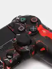 Желтый джойстик PS4 DualShock, геймпад беспроводной, Bluetooth, проводной