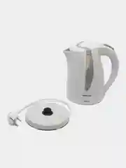 Чайник SONNEN KT-1743, 1,7л, 2200Вт, пластик, белый, 453414