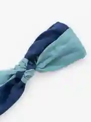 Бирюзовый повязка-ободок на голову