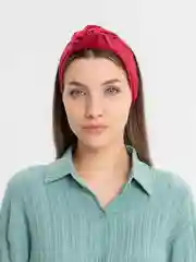 Багровый повязка-чалма