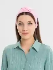 Розовый повязка-чалма