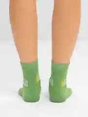 Лайм цветные носки, утепленные