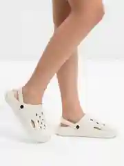 Белый сабо женские из ЭВА, размеры 36-41