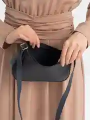 Черный сумка женская, через плечо