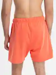 Коралловый меланж шорты спортивные на резинке / мужские / женские / оверсайз