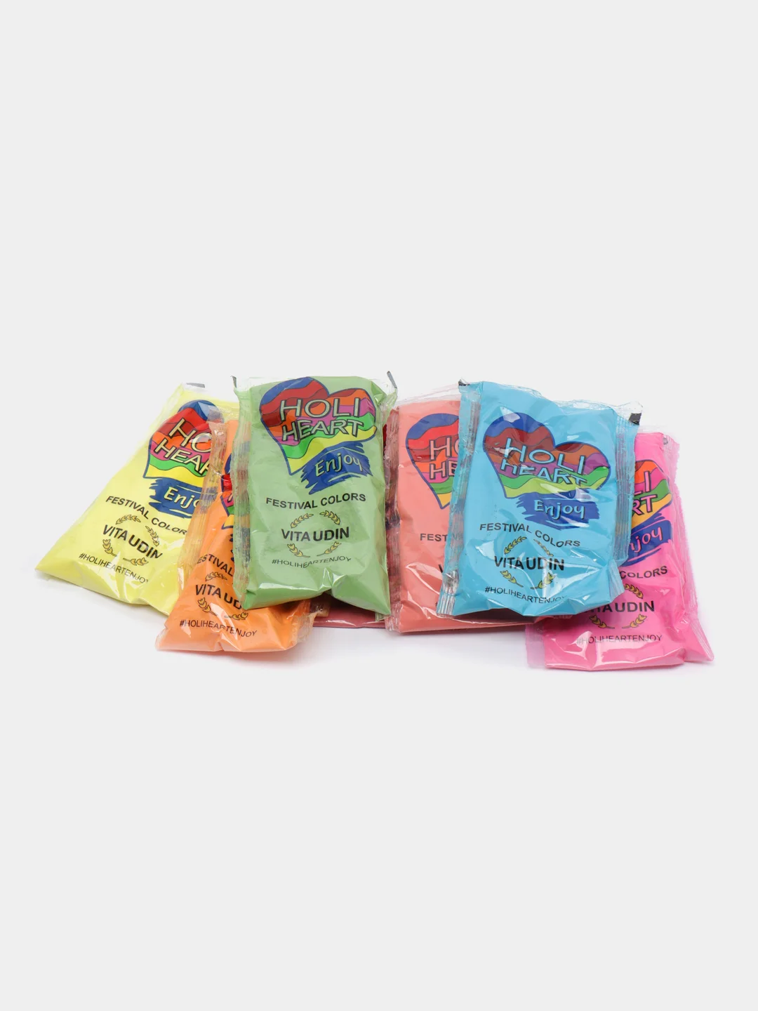 Краски Holi Heart Vita Udin фестивальные краски Холи для праздников, наборы 21 и 49 штук