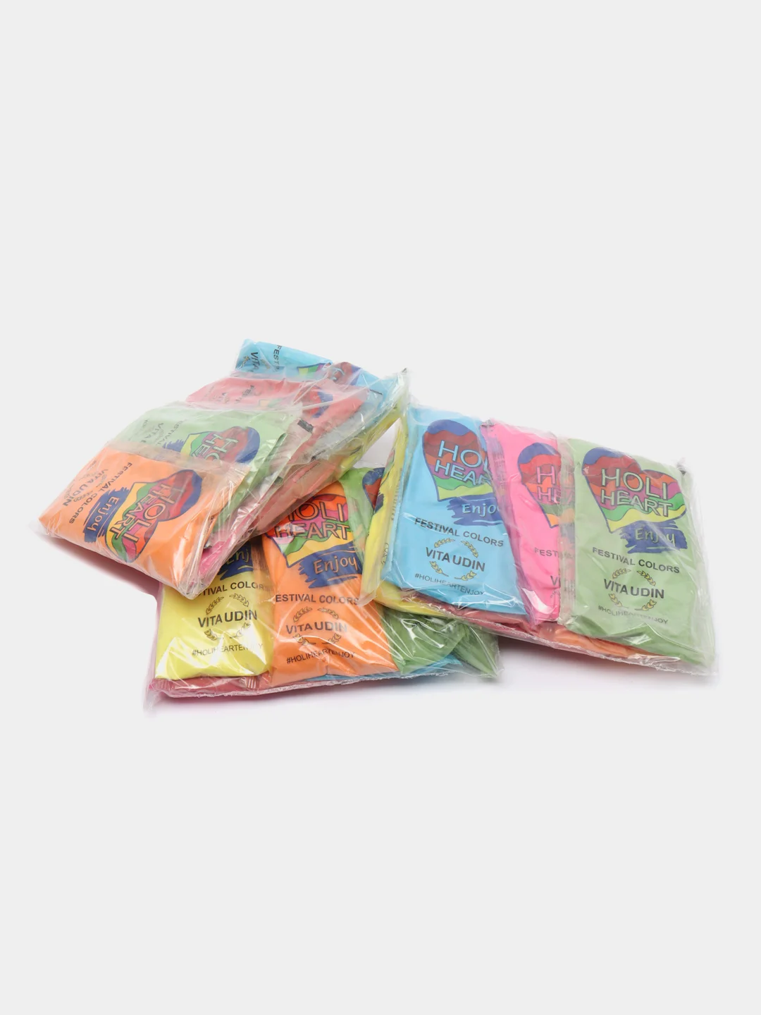Краски Holi Heart Vita Udin фестивальные краски Холи для праздников, наборы 21 и 49 штук