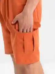 Красный мужские шорты карго