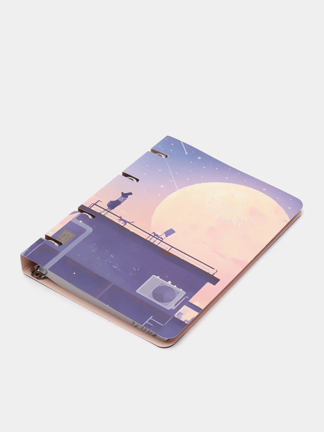 Тетрадь на кольцах, А5, 100 л, Blooming dreams