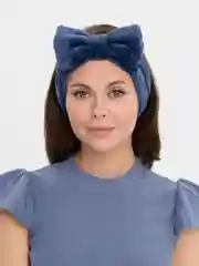 Синий повязка мягкая в 13 цветах