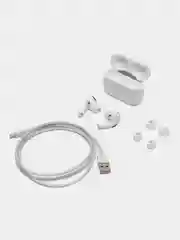 Белый беспроводные наушники Hoco EW04 Pro, с анимацией и шумоподавлением, Bluetooth / TWS