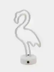 Ночник-светильник Evolite F2 "Розовый фламинго", LED, USB, AAA