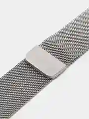Серебряный металлический ремешок Миланская петля для Huawei Watch Fit 2