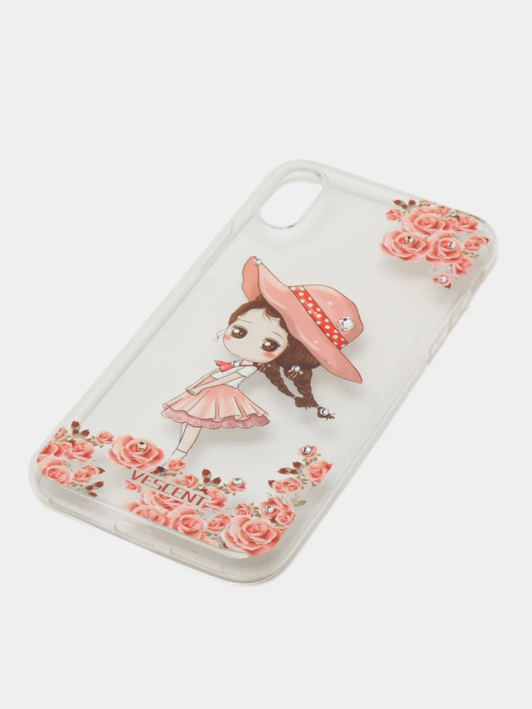 Коралловый чехол на iPhone X / XS